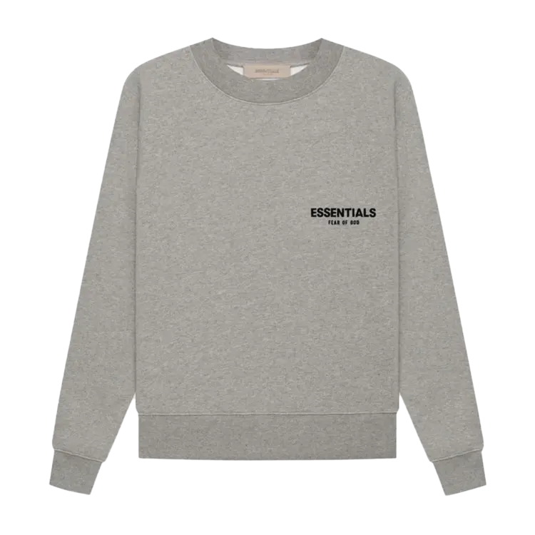 Essentials Fear Of God Essentials Fear Of God Crewneck FW25 Dark Oatmeal