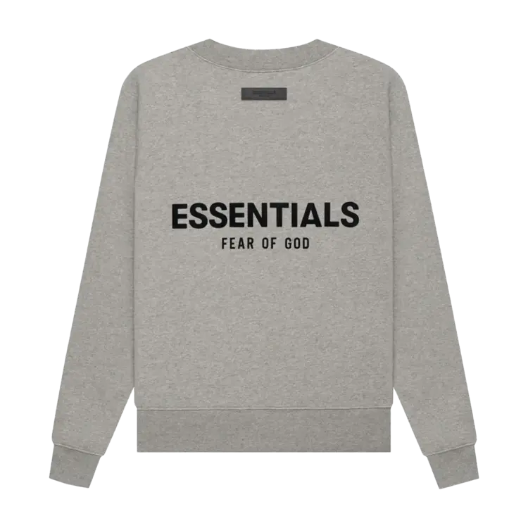 Essentials Fear Of God Essentials Fear Of God Crewneck FW25 Dark Oatmeal