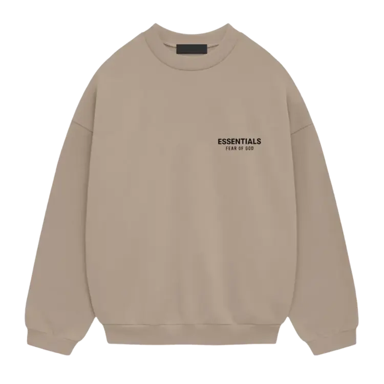 Essentials Fear Of God Essentials Fear Of God Crewneck FW25 Desert Sand