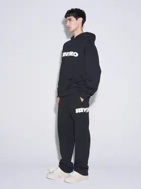 Rivero Rivero Tracksuit Frayed Echo FW25 Black
