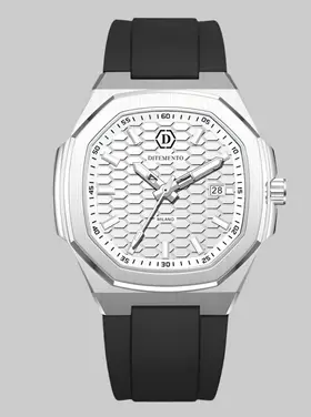 Ditemento Ditemento Watch Argento Exclusivo Silver/Black