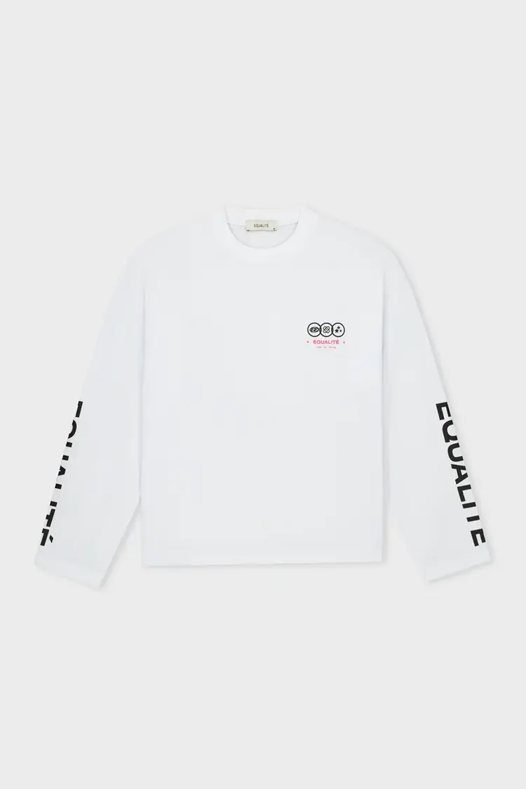 Equalite Equalite Longsleeve Universe FW25 White