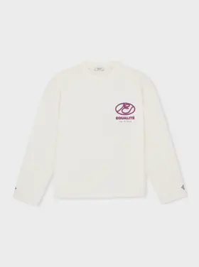 Equalite Equalite Longsleeve Arid FW25 Off White/Deep Purple