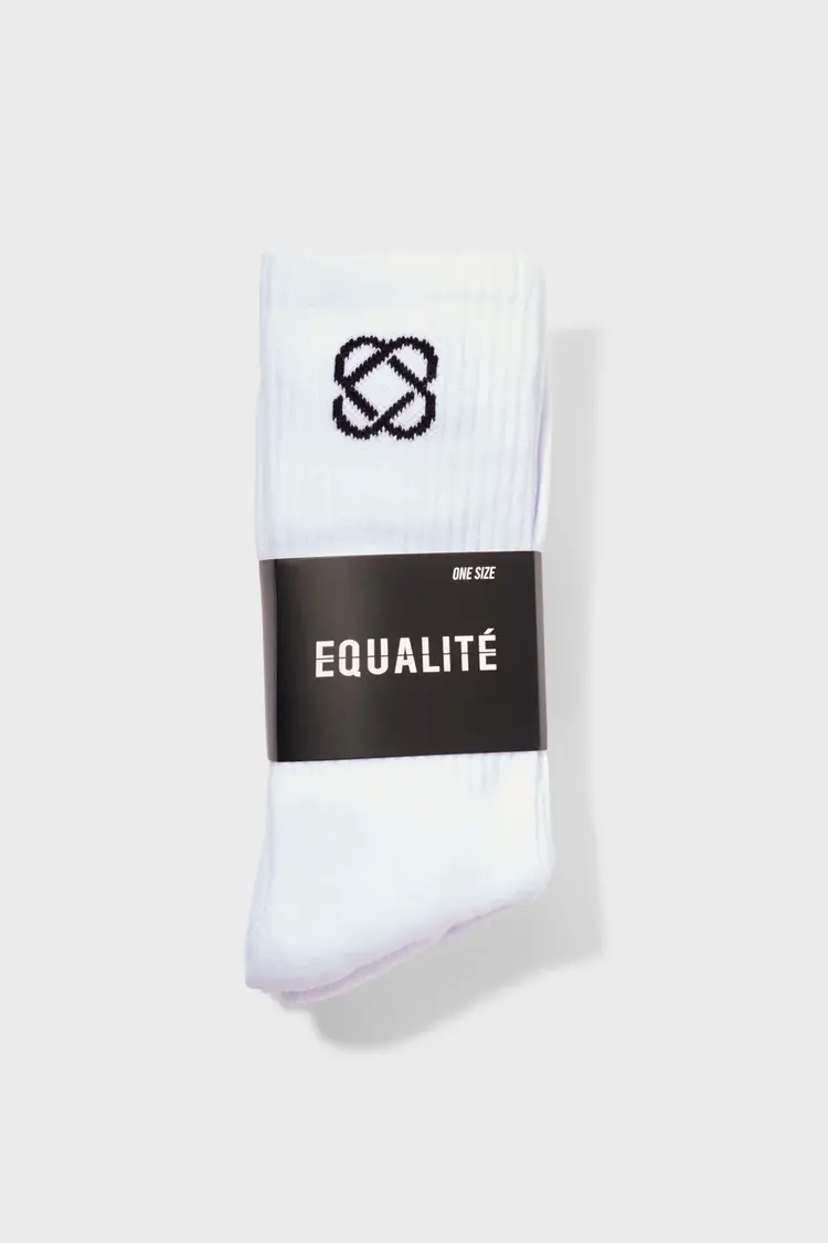 Equalite Equalite Socks 3-Pack Symbol 2.0 FW25 White