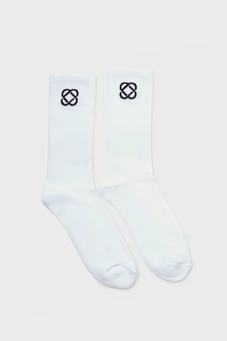 Equalite Equalite Socks 3-Pack Symbol 2.0 FW25 White