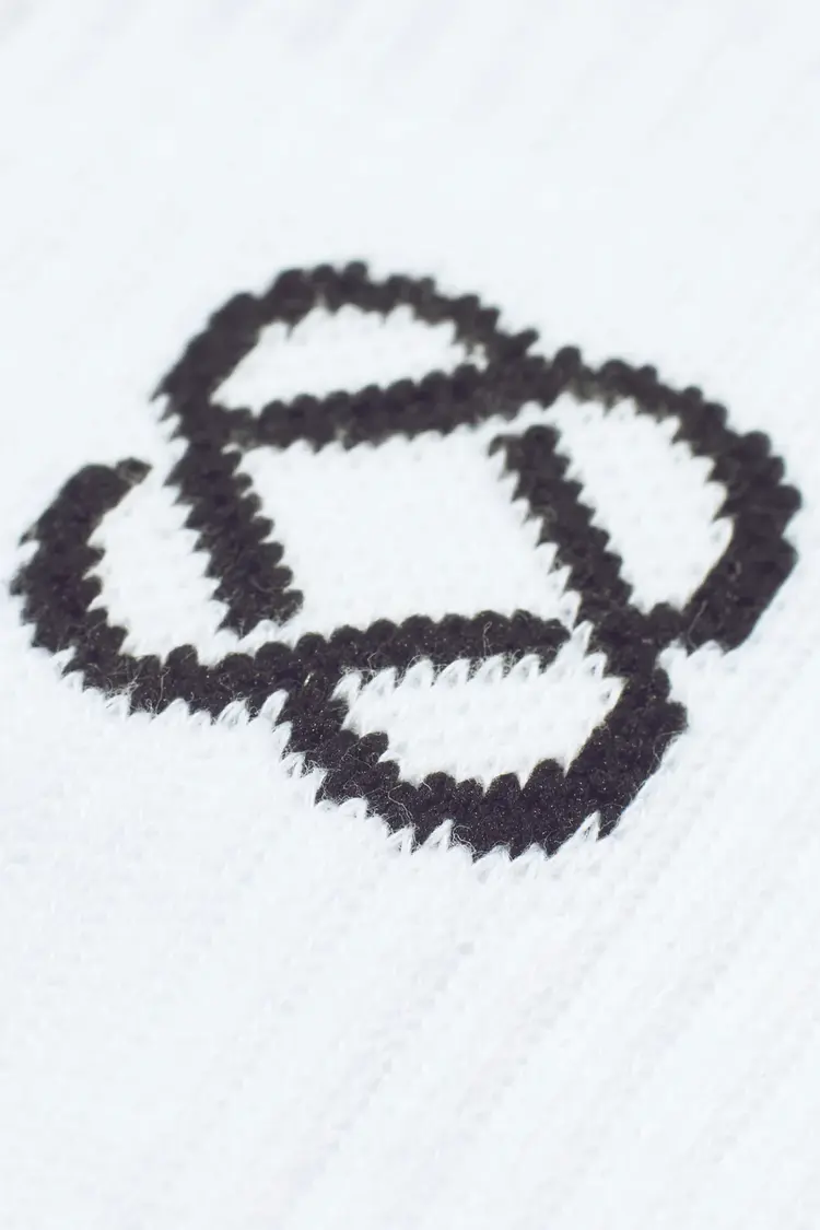 Equalite Equalite Socks 3-Pack Symbol 2.0 FW25 White