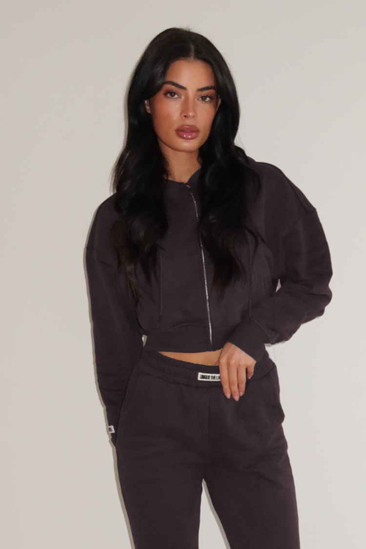 Unique The Label Unique The Label Zip Molly NOOS Charcoal