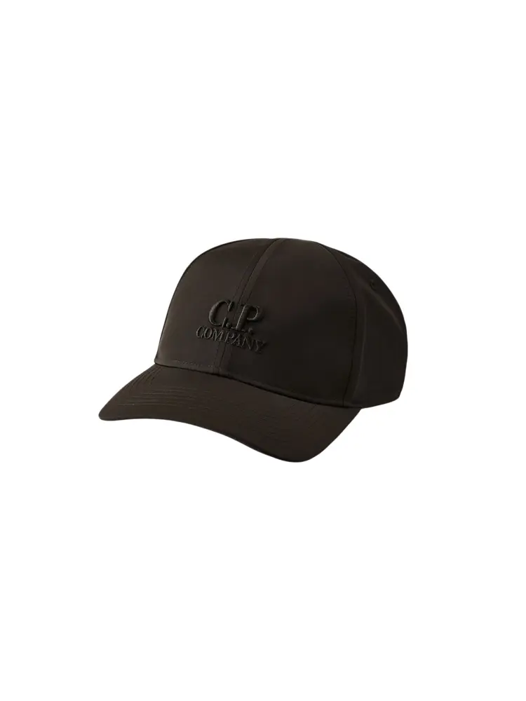CP Company CP Company Baseball Cap Shell-R SS26 Black