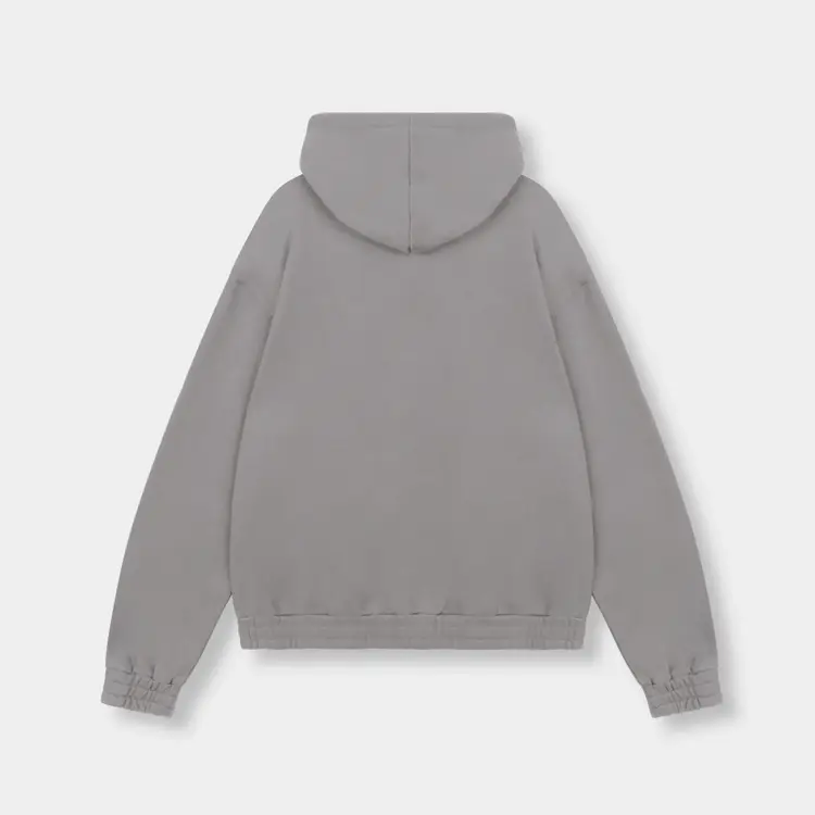 Rivero Rivero Hoodie Frayed Echo FW25 Grey