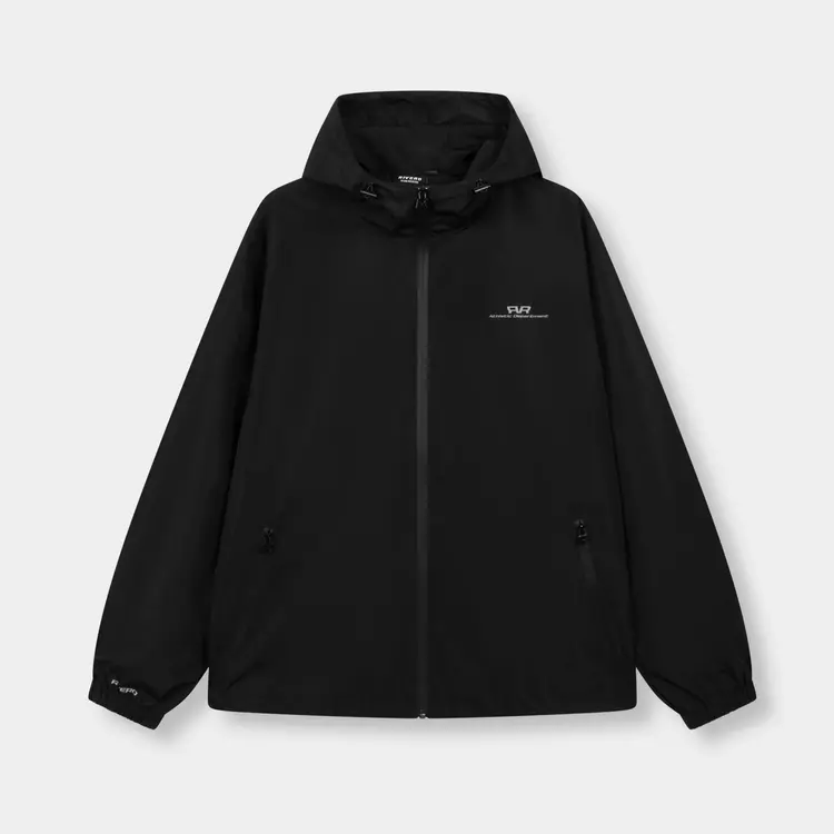 Rivero Rivero Track Jacket Phantom Nylon FW25 Black