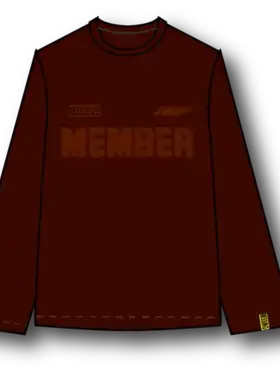 The Missing Piece The Missing Piece Longsleeve Classic FW25 Bordeaux