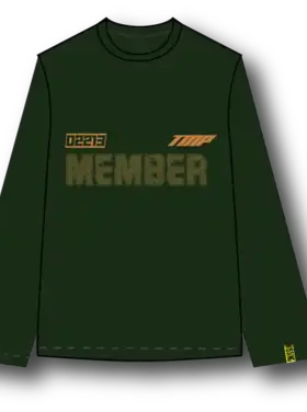 The Missing Piece The Missing Piece Longsleeve Classic FW25 Forest Green