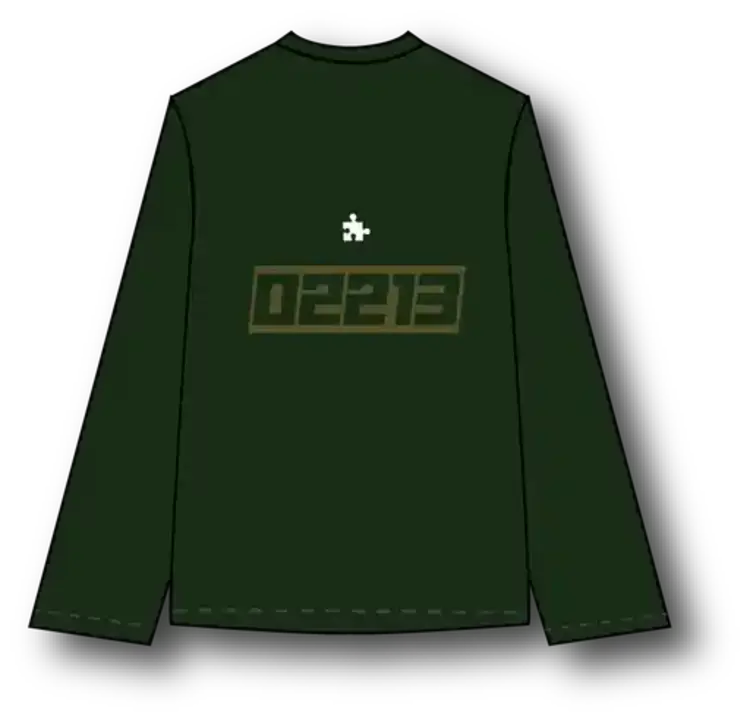 The Missing Piece The Missing Piece Longsleeve Classic FW25 Forest Green