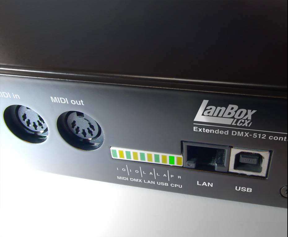 LanBox® LCXi extended standalone DMX controller - LanBox® Shop