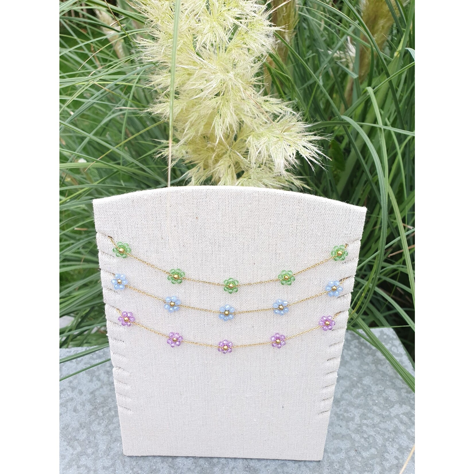 Sun & Sea by Mare Handgemaakte Flower Ketting