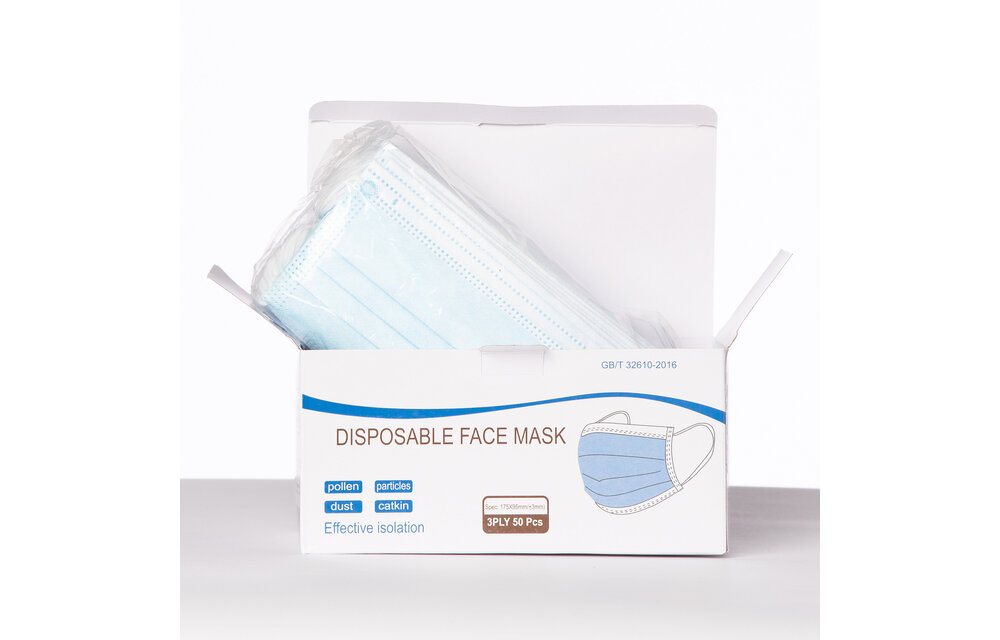 Mondmasker / mondkapje KERST - ✓ CE gekeurd - set 50 stuks