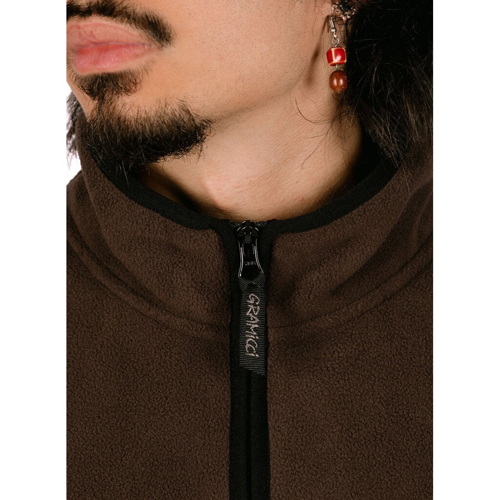 New Balance Fleece Jacket Brown