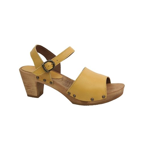 Sanita klompsandalen Enge geel 472507 Sanita klompsandalen Enge geel 472507