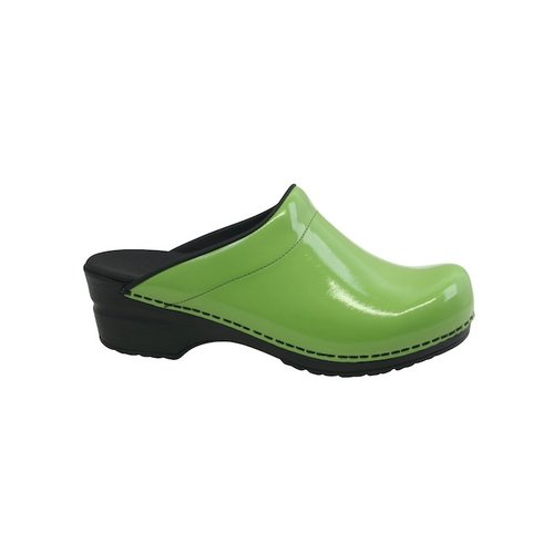Sanita klompen Silke lime 7450074 Sanita klompen Silke lime 7450074