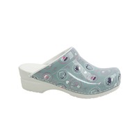 Sanita klompen Nurse cool blue 8564