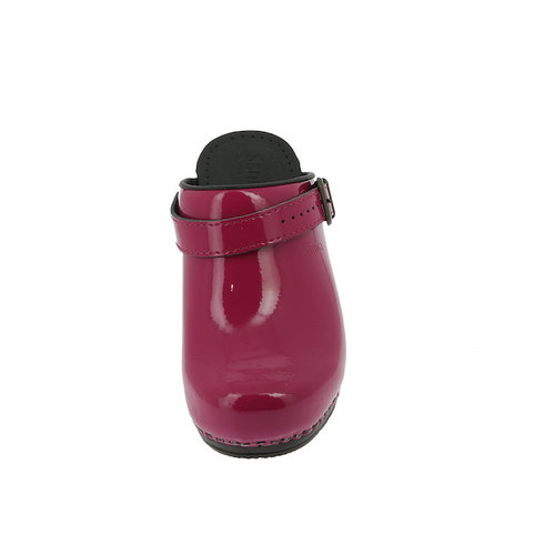 Sanita klompen Freya fuchsia lak 457548