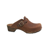 Sanita klompen Kristel bruin 455205W