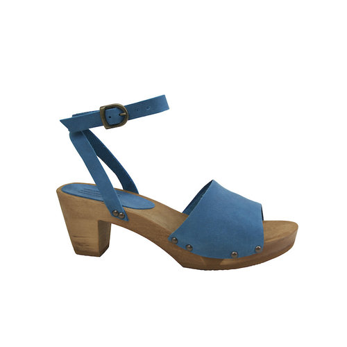 Sanita klompsandalen Yara turquoise 457357 Sanita klompsandalen Yara turquoise 457357