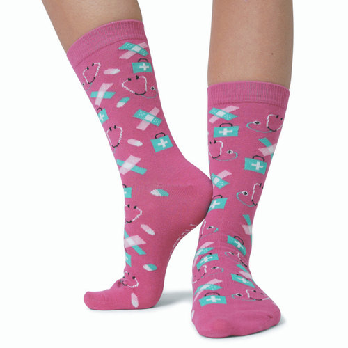 Medsocks Medsocks Zorgsokken Verpleegkunde paars Medsocks Medsocks Zorgsokken Verpleegkunde paars