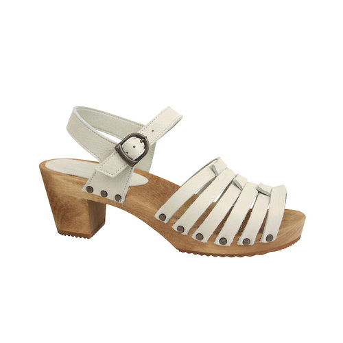 Sanita klompsandalen Silo wit 476204 Sanita klompsandalen Silo wit 476204