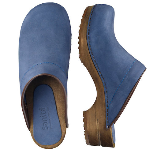 Sanita klompen Chrissy blauw 1200009W