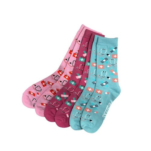 Medsocks Medsocks Zorgsokken 3 Pack verpleegkunde Medsocks Medsocks Zorgsokken 3 Pack verpleegkunde