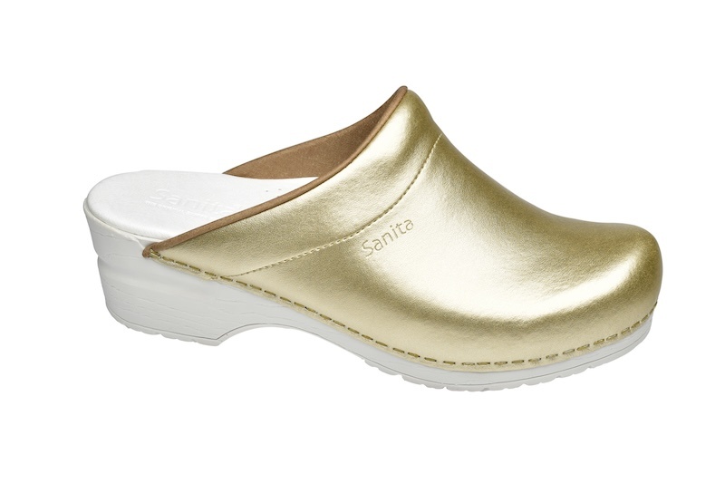 Klomp Sanita Women Original Professional Patent Taupe Klomp Sanita Women Original Professional Patent Taupe