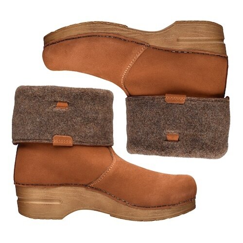 Sanita klomplaarzen Yanna cognac 479149 Sanita klomplaarzen Yanna cognac 479149