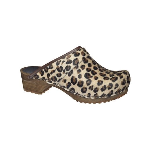 Sanita klompen Caroline leopard 1706199W