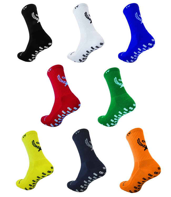 ZOCONE 4Pairs Football Grip Socks, Euro size 39-45 Gain the Edge