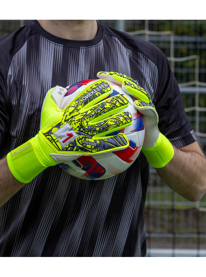 ONEKEEPER Revolt Fluo Geel Junior