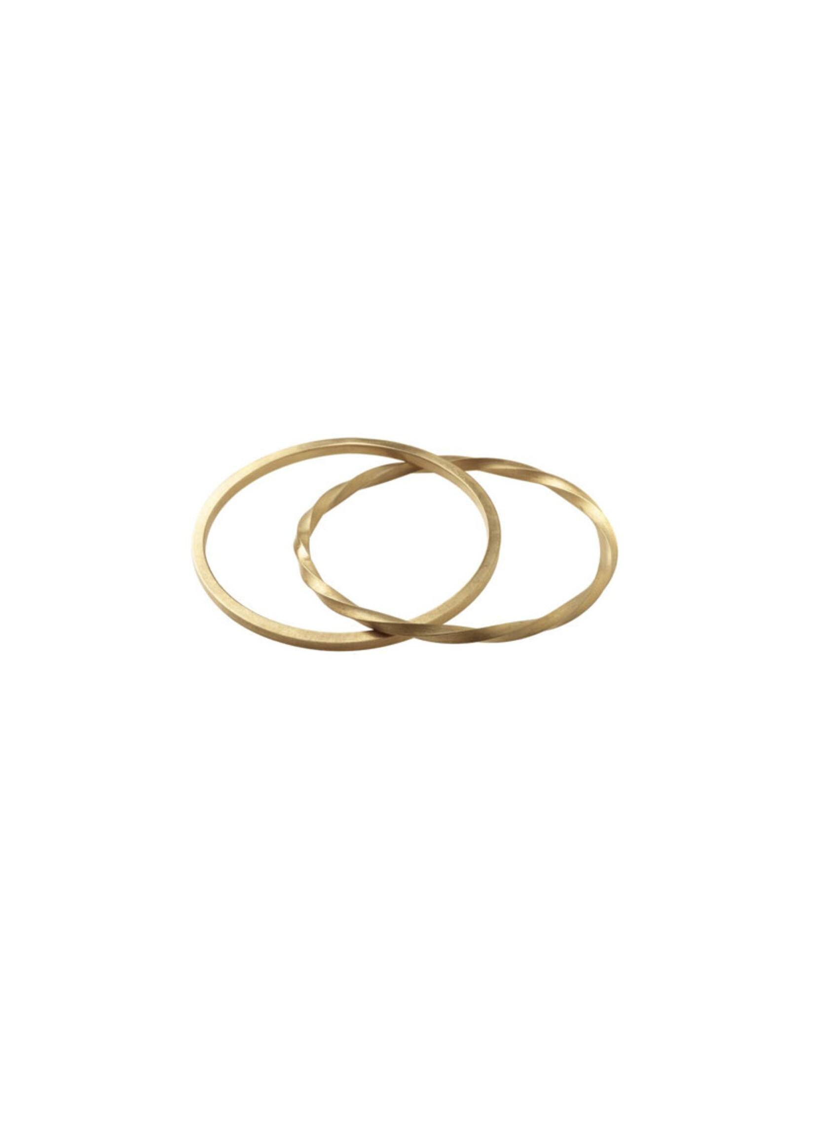 Bracelet Bronze Twist - Set of 2