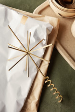 Ferm Living Christmas Tree Top Star - Brass