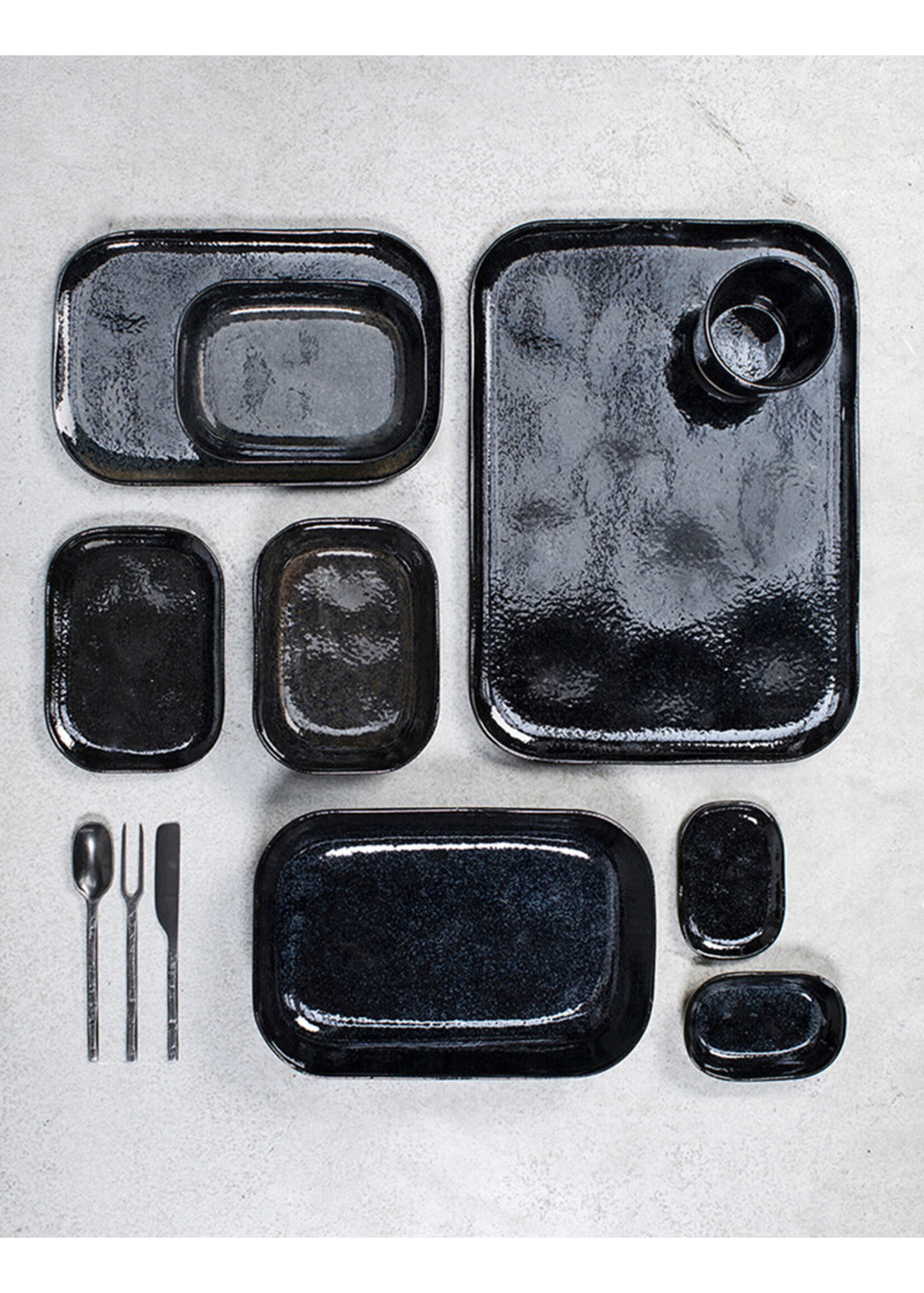 Serax Merci Plate N° 4 | Dark Blue