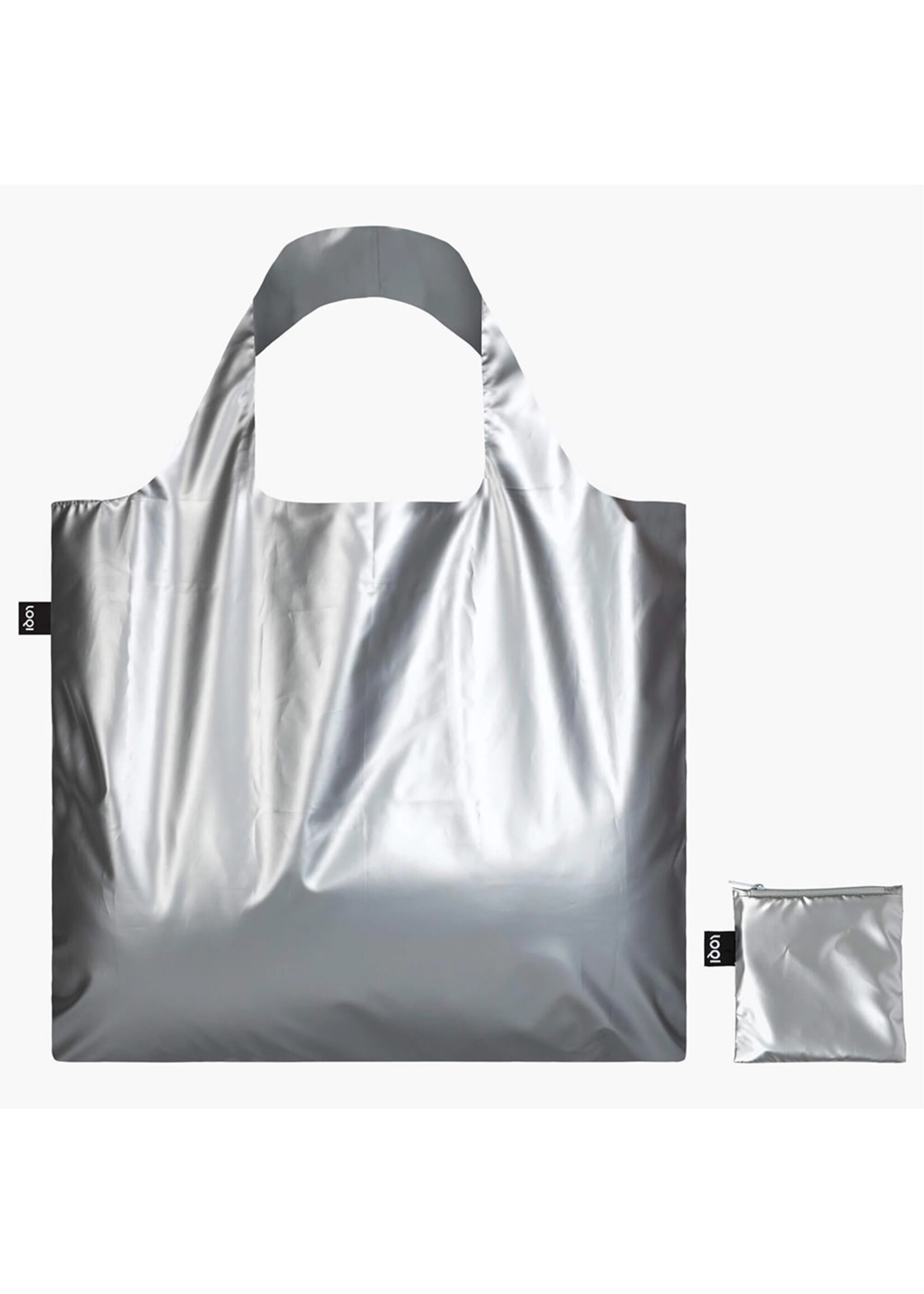 LOQI Bag - Metallic Silver