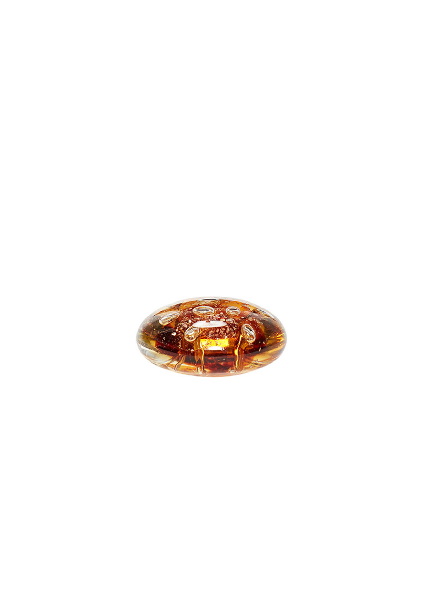 Paperweight Glass | Amber