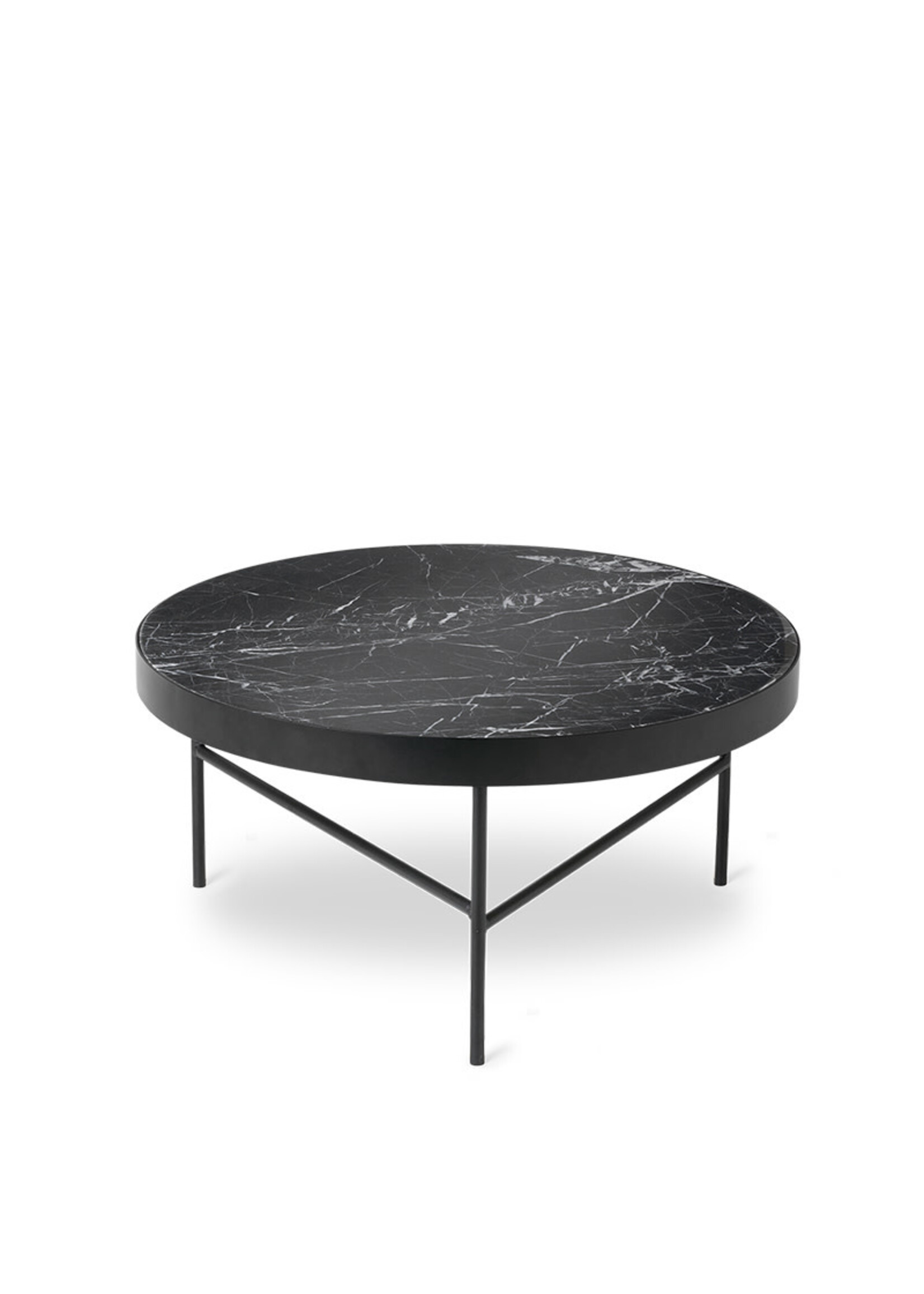 Ferm Living Marble Table L | Black | showroommodel