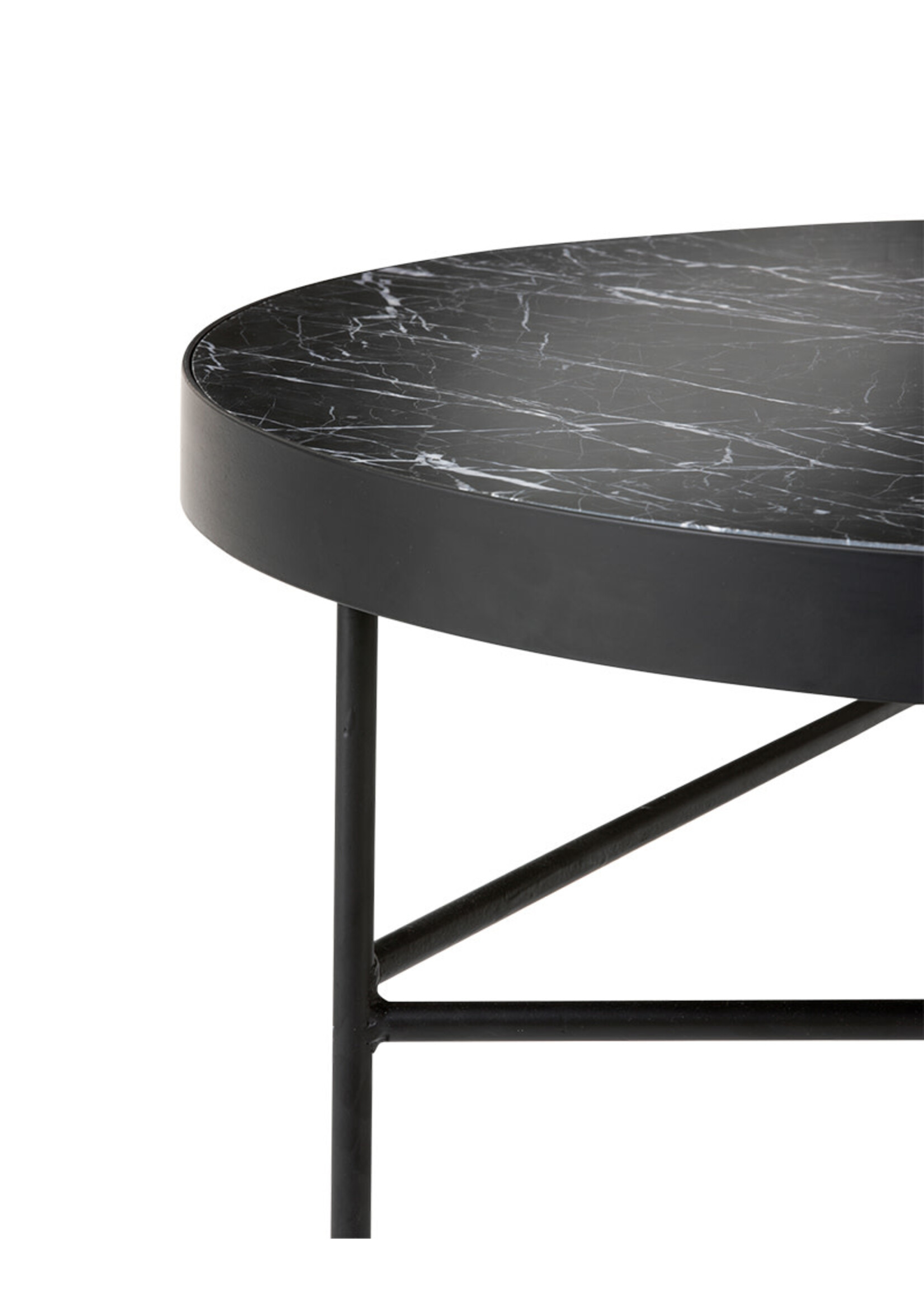 Ferm Living Marble Table L | Black | showroommodel