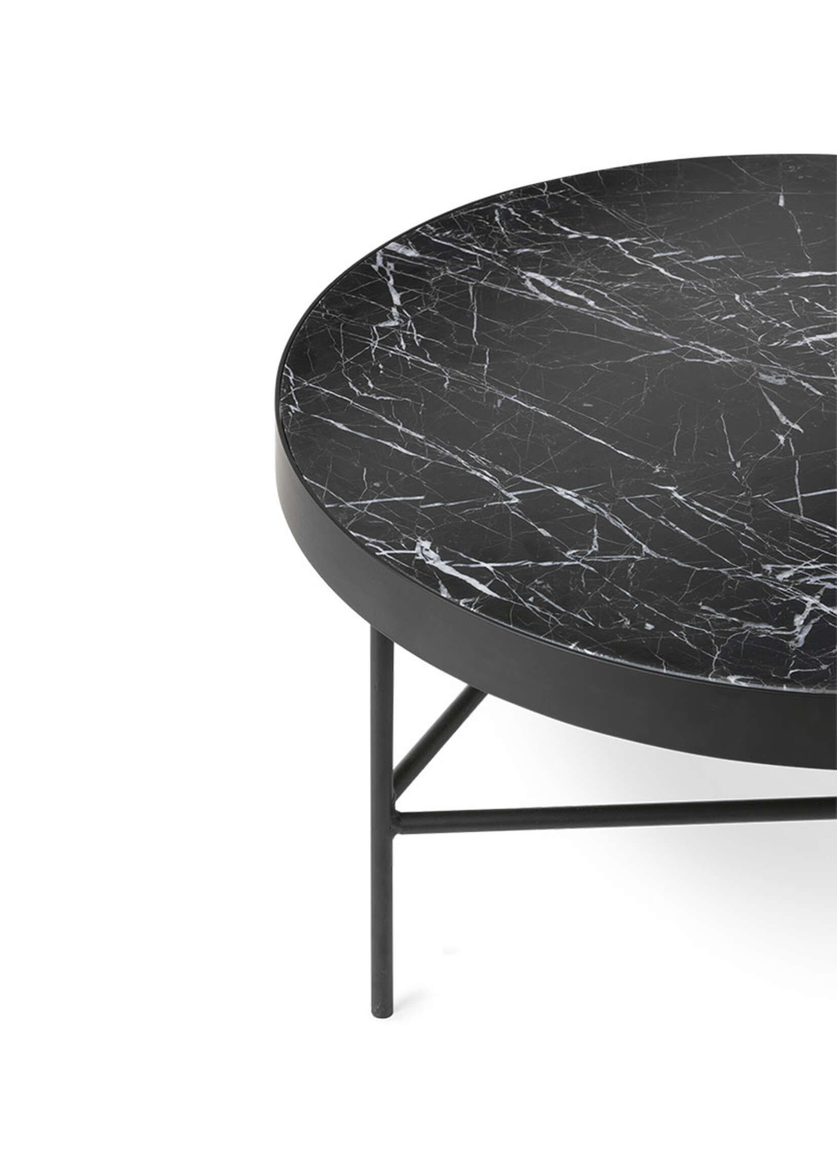 Ferm Living Marble Table L | Black | showroommodel