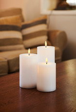 Sirius Sille Led Candle | Set of 3 | White