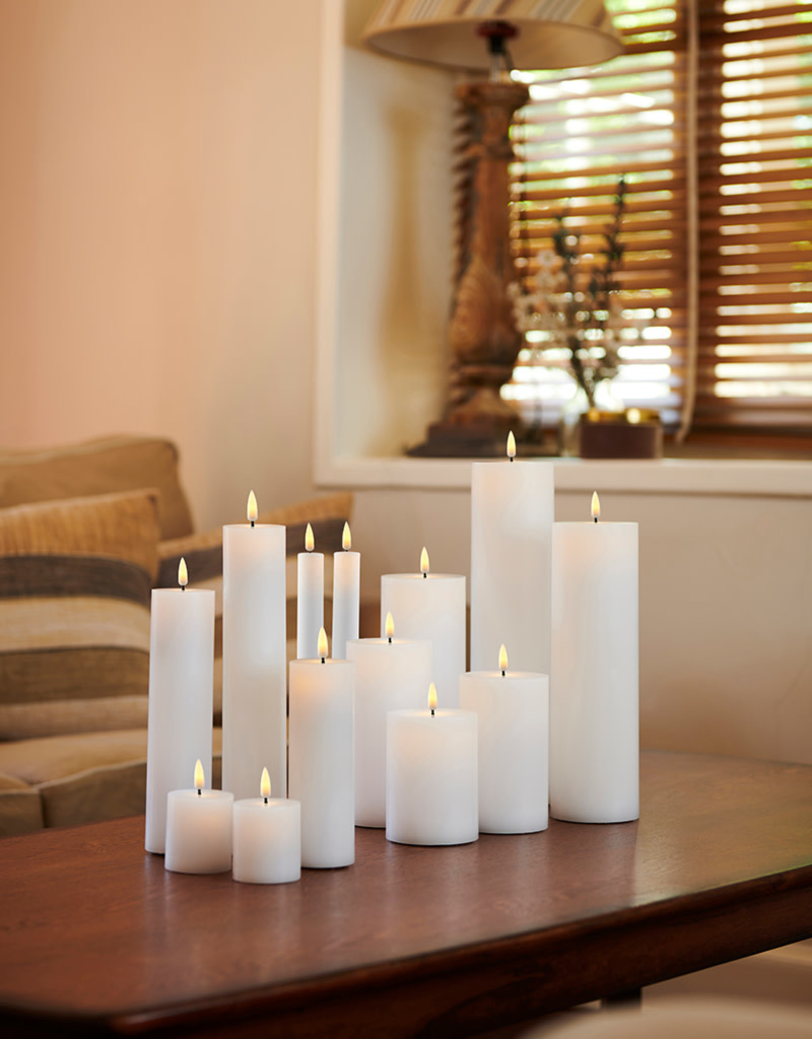 Sirius Sille Led Candle | Set of 3 | White