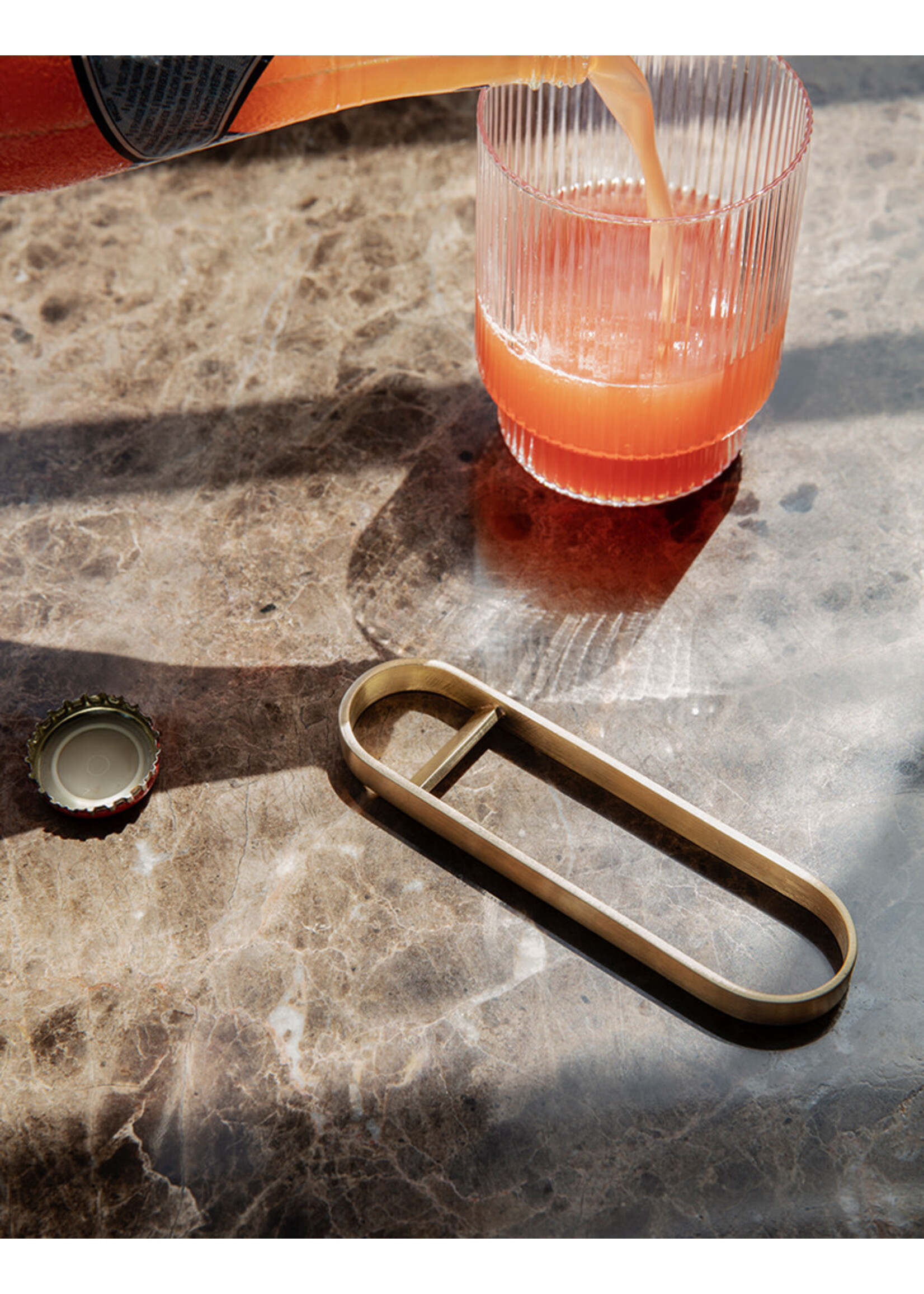 Ferm Living Fein Bottle Opener - Brass