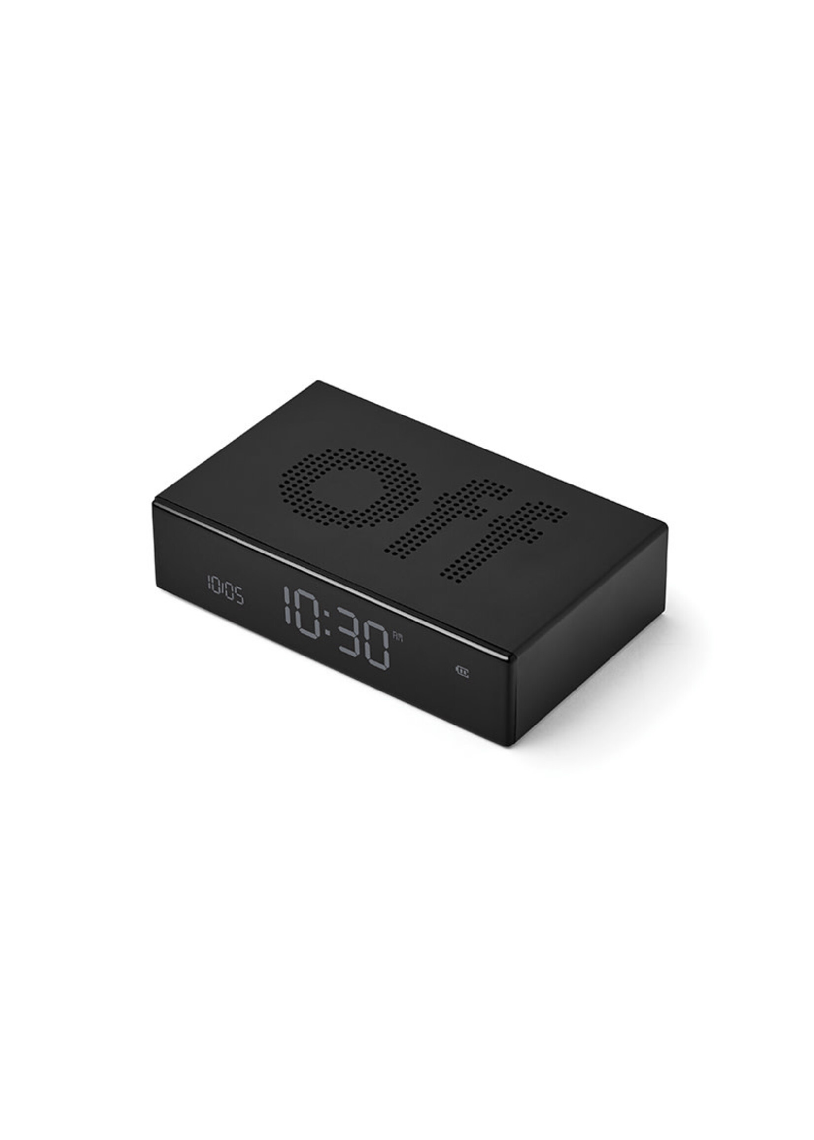 Lexon Flip Clock Premium | Black