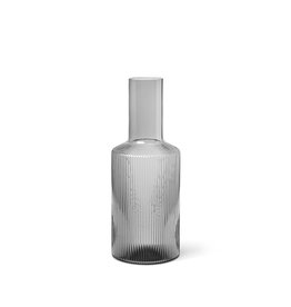 Ferm Living Ripple Carafe | Smoked Grey