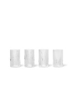 Ferm Living Ripple Verrines - Set of 4 - Clear